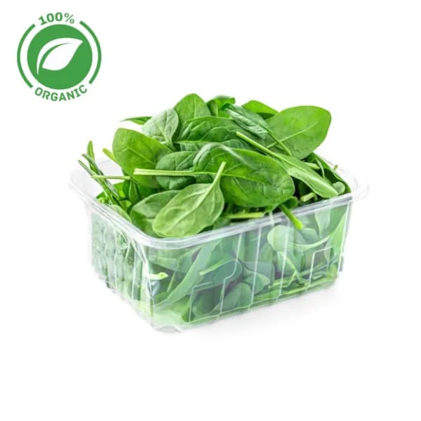 Organic Big Spinach 100g